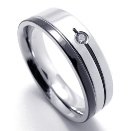 Fijn Bewerkte Kleurbriljantie, Bekend Om Zijn Fijne Kwaliteit Titanium Ring