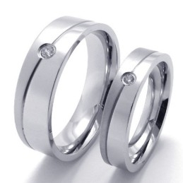 Rationele Constructie Kleur Briljantie Verkoopt Goed Over De Hele Wereld Titanium Ring