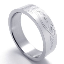 Elegante Vorm, Kleur, Briljantie, Kwaliteit En Kwantiteit Gegarandeerd, Titanium Ring