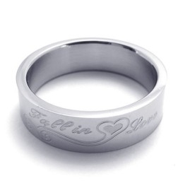 Elegante Vorm, Kleur, Briljantie, Kwaliteit En Kwantiteit Gegarandeerd, Titanium Ring