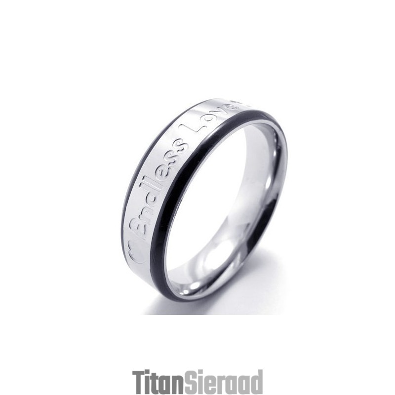 Elegante Vorm, Kleur, Briljantie, Betrouwbare Reputatie, Titanium Ring Elegante Vorm, Kleur, Briljantie, Betrouwbare Reputatie, Titanium Ring