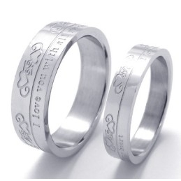 Verschillende Stijlen, Delicate Kleuren, Hoogwaardige Titanium Ring