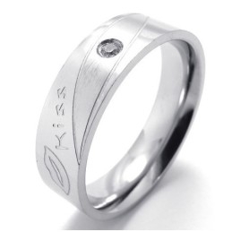 Modieuze Patronen, Kleurbriljantie, Superieure Kwaliteit Titanium Ring