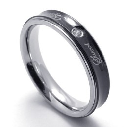 Weelderig Ontwerp, Delicate Kleuren, Stabiele Kwaliteit Titanium Ring