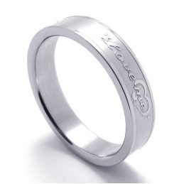 Rationele Constructie Kleur Briljantie Betrouwbare Reputatie Titanium Ring