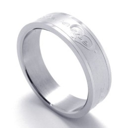 Fijn Bewerkte Kleurbriljantie, Hoogwaardige Titanium Ring