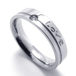 Behendig Ontwerp, Schitterende Kleur, Uitstekende Kwaliteit Titanium Ring