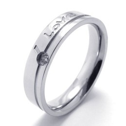 Behendig Ontwerp, Schitterende Kleur, Uitstekende Kwaliteit Titanium Ring
