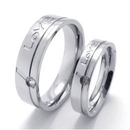 Behendig Ontwerp, Schitterende Kleur, Uitstekende Kwaliteit Titanium Ring