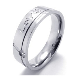 Verschillende Stijlen, Kleur, Briljantie, Goed Verkopend Over De Hele Wereld, Titanium Ring