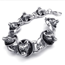Weelderig Ontwerp, Schitterende Kleuren, Hoogwaardige Titanium Armband