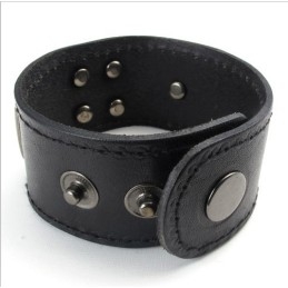 Vakkundige Vervaardiging Delicate Kleuren Betrouwbare Kwaliteit Titanium Leren Armband