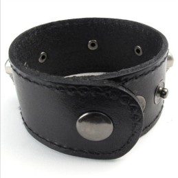 Vakkundige Vervaardiging Delicate Kleuren Betrouwbare Kwaliteit Titanium Leren Armband