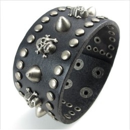 Geavanceerde Technologie, Delicate Kleuren, Uitstekende Kwaliteit Titanium Leren Armband
