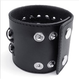 Vakkundige Vervaardiging Delicate Kleuren Betrouwbare Kwaliteit Titanium Leren Armband