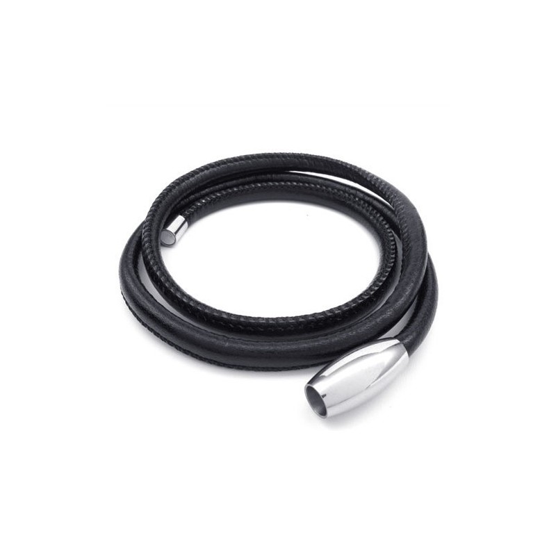 Deft Design Delicate Kleuren Uitstekende Kwaliteit Titanium Leren Ketting