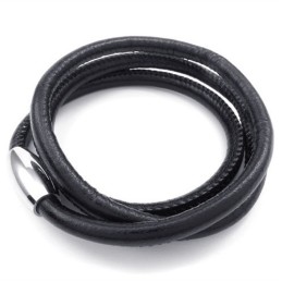 Deft Design Delicate Kleuren Uitstekende Kwaliteit Titanium Leren Ketting