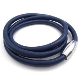 Deft Design Delicate Kleuren Uitstekende Kwaliteit Titanium Leren Ketting