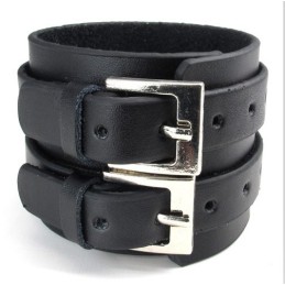 Vakkundige Vervaardiging Delicate Kleuren Betrouwbare Kwaliteit Titanium Leren Armband