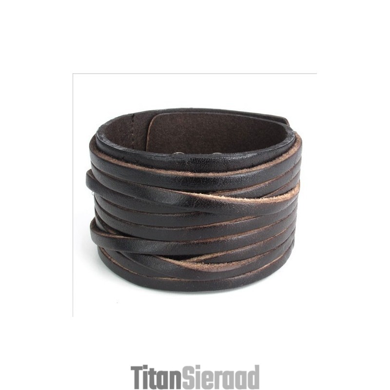 Vakkundige Vervaardiging Delicate Kleuren Betrouwbare Kwaliteit Titanium Leren Armband Vakkundige Vervaardiging Delicate Kleuren Betrouwbare Kwaliteit Titanium Leren Armband