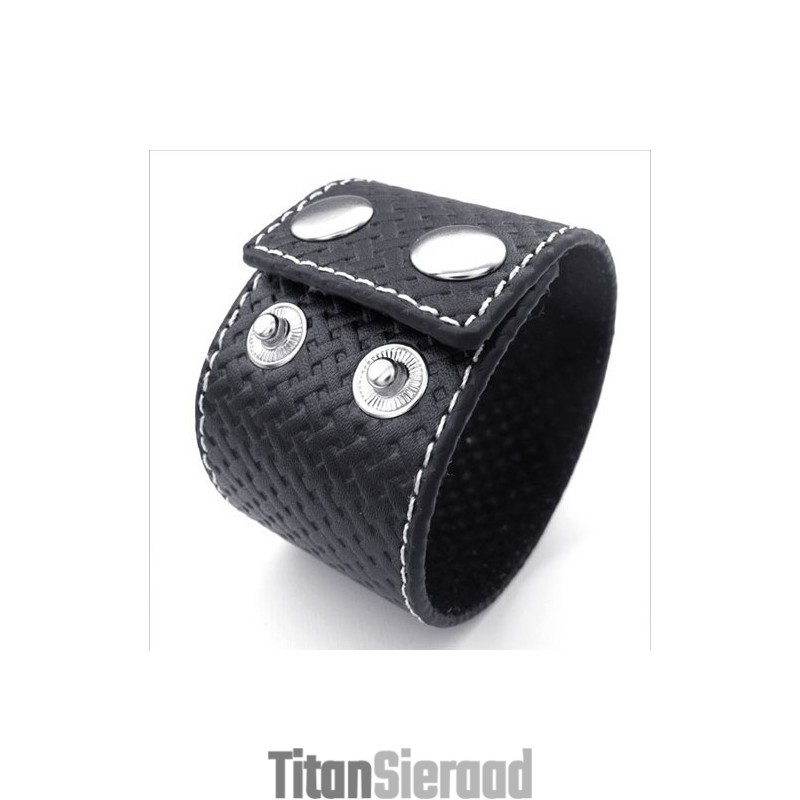Vakkundige Vervaardiging Delicate Kleuren Betrouwbare Kwaliteit Titanium Leren Armband Vakkundige Vervaardiging Delicate Kleuren Betrouwbare Kwaliteit Titanium Leren Armband