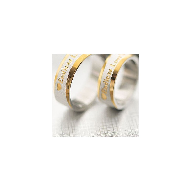 Eindeloze Liefde Titanium Ring Eindeloze Liefde Titanium Ring