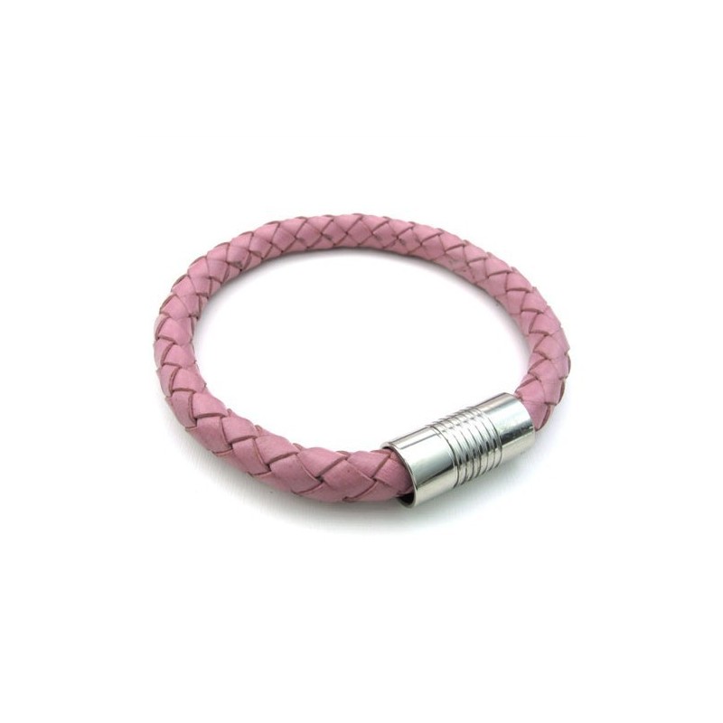 Deft Design Delicate Kleuren Uitstekende Kwaliteit Titanium Leren Bangle
