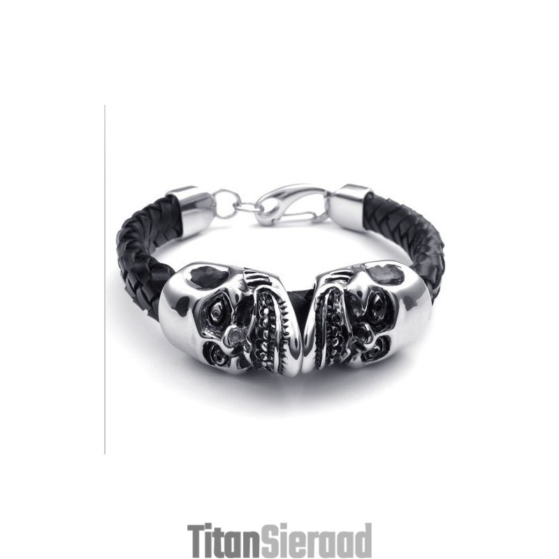 Modern Design, Delicate Kleuren, Betrouwbare Kwaliteit Titanium Leren Armband Modern Design, Delicate Kleuren, Betrouwbare Kwaliteit Titanium Leren Armband