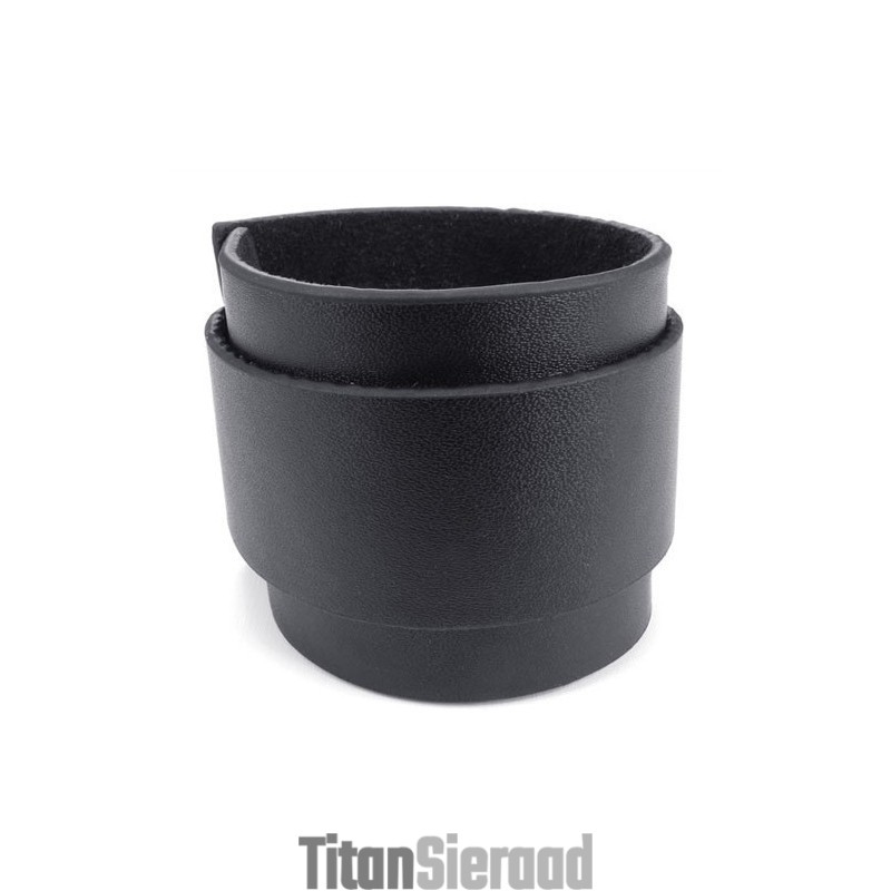 Vakkundige Vervaardiging Delicate Kleuren Betrouwbare Kwaliteit Titanium Leren Armband