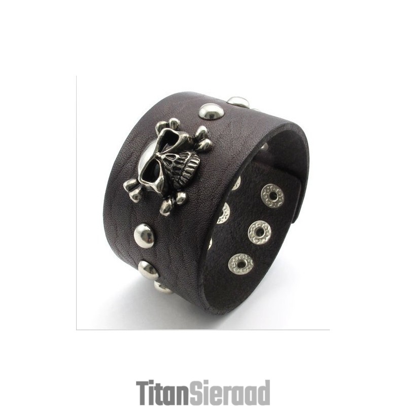 Vakkundige Vervaardiging Delicate Kleuren Betrouwbare Kwaliteit Titanium Leren Armband Vakkundige Vervaardiging Delicate Kleuren Betrouwbare Kwaliteit Titanium Leren Armband