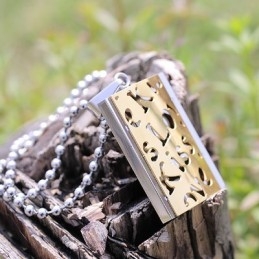 Kus Liefde Cadeaus Voor Je Vriendje Titanium Ketting Hanger