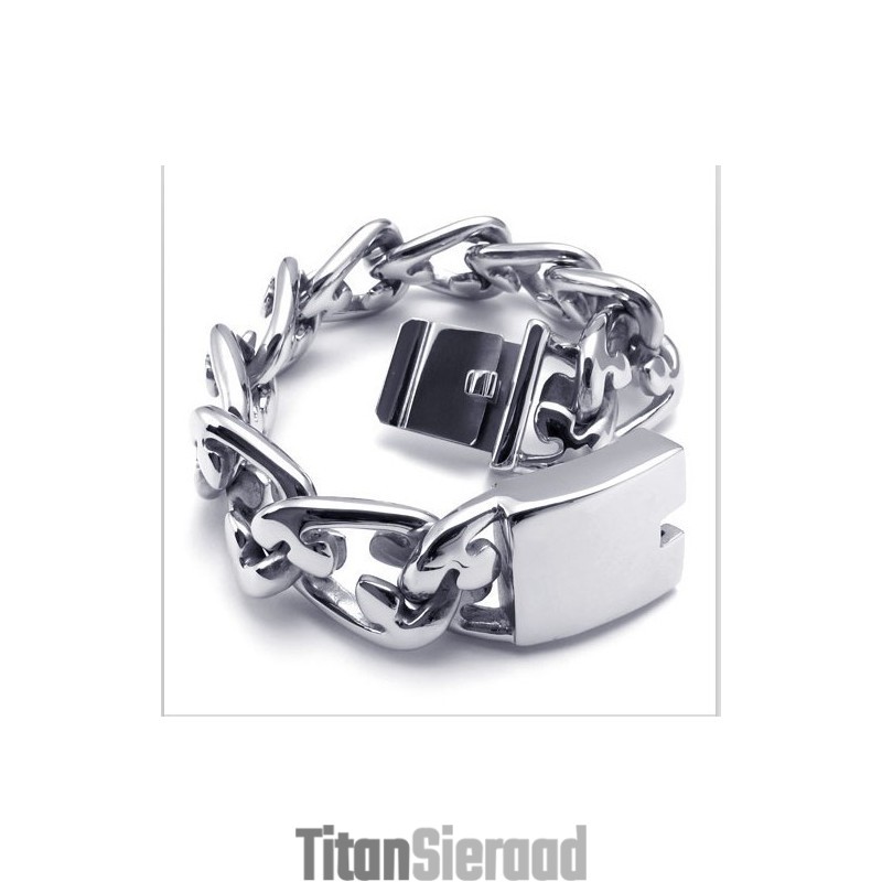 Geavanceerde Technologie Kleurbriljantie Uitstekende Kwaliteit Titanium Armband