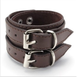 Vakkundige Vervaardiging Delicate Kleuren Betrouwbare Kwaliteit Titanium Leren Armband