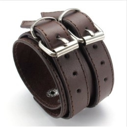 Vakkundige Vervaardiging Delicate Kleuren Betrouwbare Kwaliteit Titanium Leren Armband
