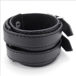 Vakkundige Vervaardiging Delicate Kleuren Betrouwbare Kwaliteit Titanium Leren Armband