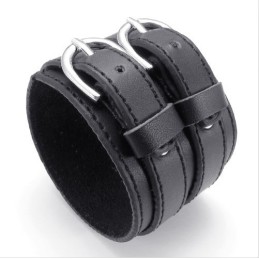 Vakkundige Vervaardiging Delicate Kleuren Betrouwbare Kwaliteit Titanium Leren Armband