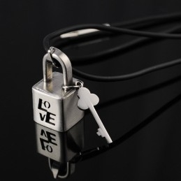 Mode Liefde Titanium Slot Ketting Hanger