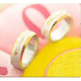 Eindeloze Liefde Titanium Ring
