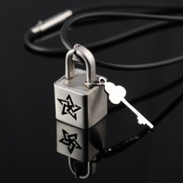 Mode Vijfpuntige Ster Titanium Slot Ketting Hanger