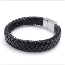 Behendig Ontwerp, Delicate Kleuren, Stabiele Kwaliteit Titanium Leren Armband