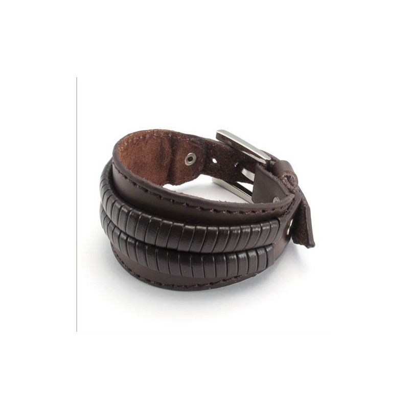 Vakkundige Vervaardiging Delicate Kleuren Betrouwbare Kwaliteit Titanium Leren Armband Vakkundige Vervaardiging Delicate Kleuren Betrouwbare Kwaliteit Titanium Leren Armband