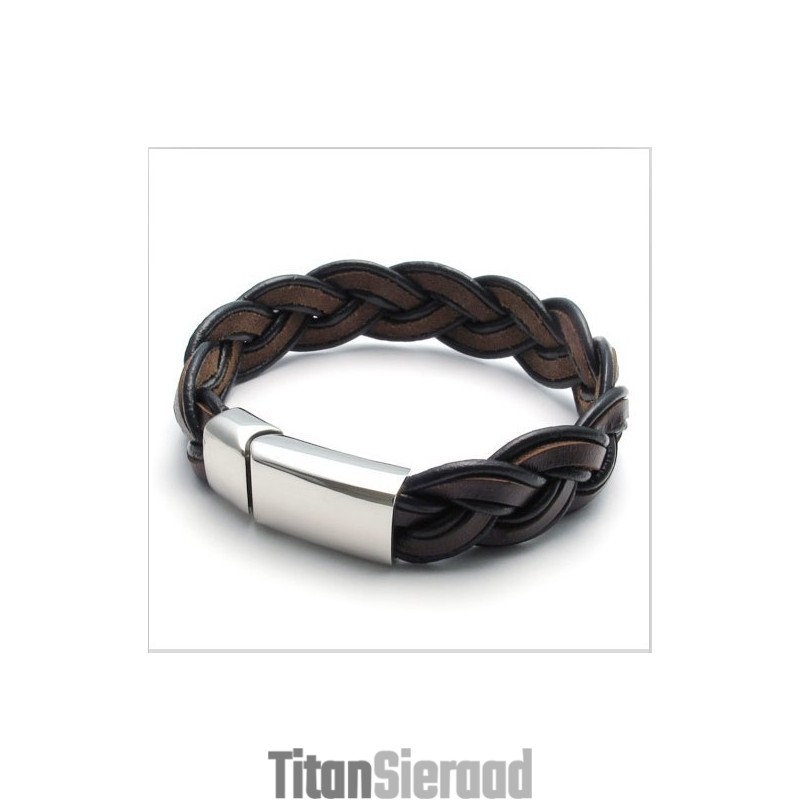 Behendig Ontwerp, Delicate Kleuren, Stabiele Kwaliteit Titanium Leren Armband Behendig Ontwerp, Delicate Kleuren, Stabiele Kwaliteit Titanium Leren Armband