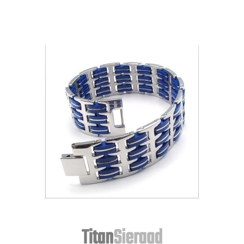 Elegante Vorm, Kleur, Briljantie, Betrouwbare Kwaliteit Titanium Armband