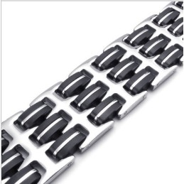 Elegante Vorm, Delicate Kleuren, Uitstekende Kwaliteit Titanium Armband