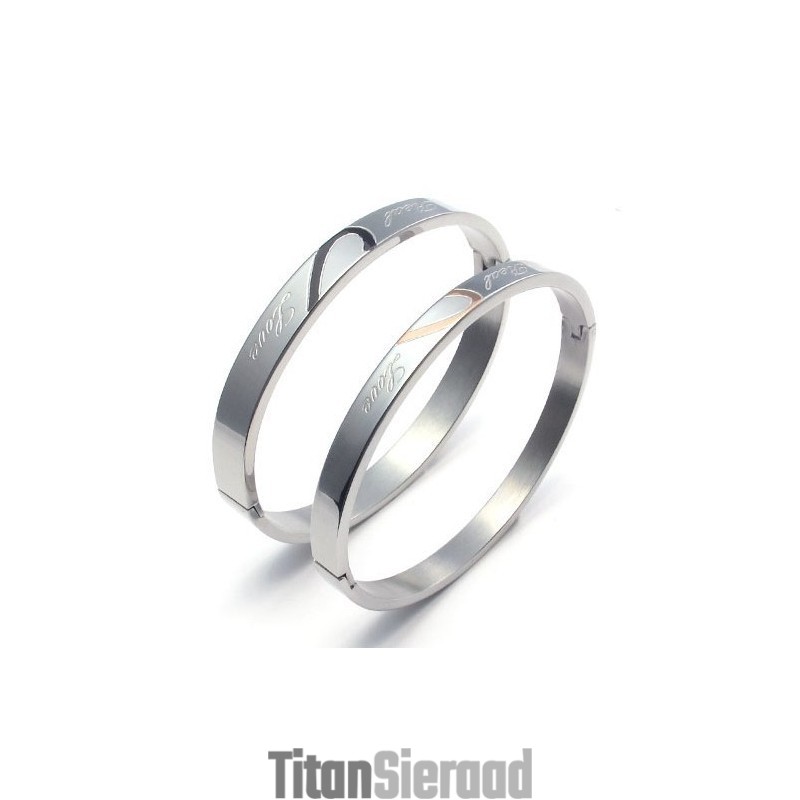 Elegante Vorm, Kleur, Briljantie, Uitstekende Kwaliteit Titanium Armband