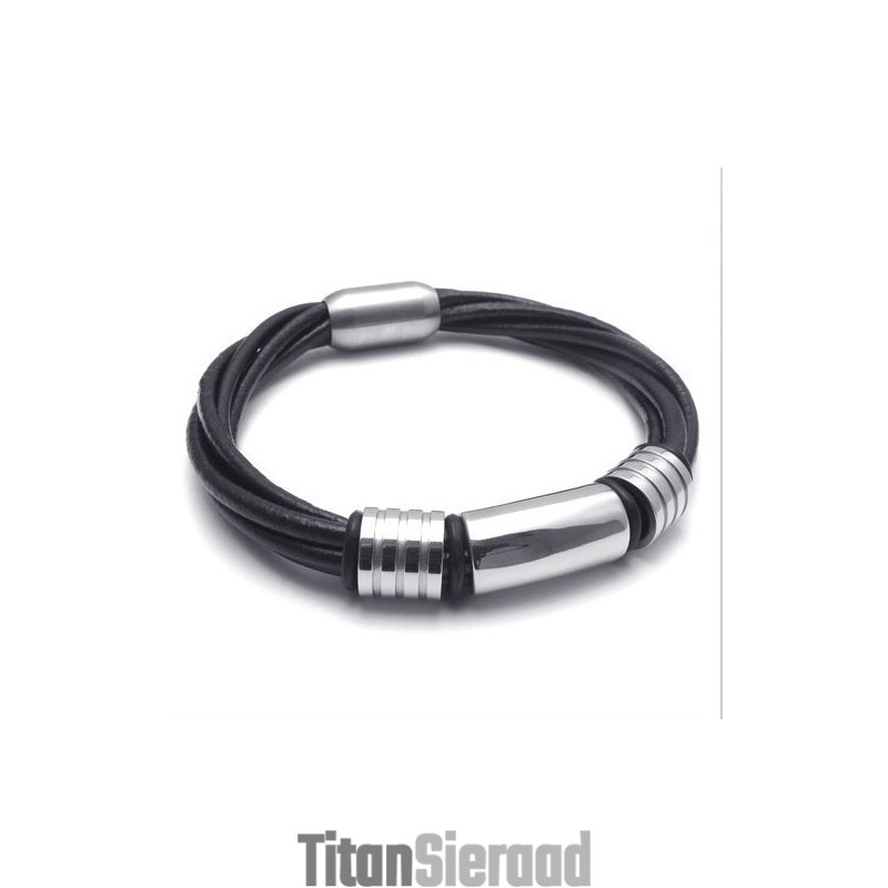 Vakkundige Vervaardiging Delicate Kleuren Betrouwbare Kwaliteit Titanium Leren Armband Vakkundige Vervaardiging Delicate Kleuren Betrouwbare Kwaliteit Titanium Leren Armband