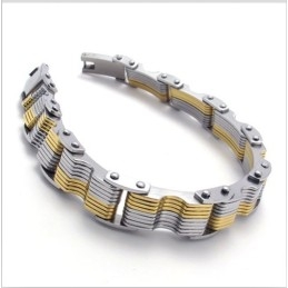 Fijn Bewerkte Kleurbriljantie Stabiele Kwaliteit Titanium Armband