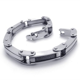 Nieuwste Technologie Kleurbriljantie Superieure Kwaliteit Titanium Armband