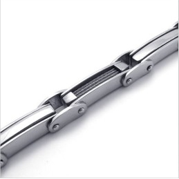 Nieuwste Technologie Kleurbriljantie Superieure Kwaliteit Titanium Armband
