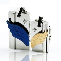 Op Vleugels Van Engelen, Geliefde, Titanium Kettinghanger